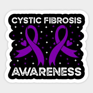 Cystic Fibrosis Awareness Sticker